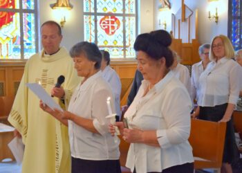 Vyko Vilkaviškio vyskupijos pasišventusių našlių asociacijos amžinųjų įžadų šventė