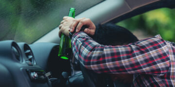 Vairavimas išgėrus