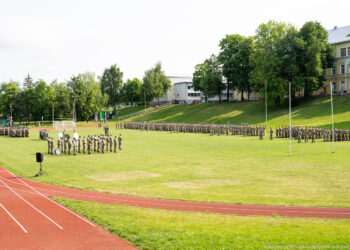 Šauktiniai baigė tarnybą Kunigaikščio Vaidoto pėstininkų batalione