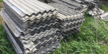 Asbestinė stogo danga