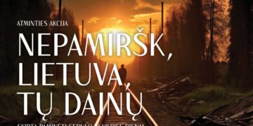 Atminties akcija „Nepamiršk, Lietuva, tų dainų“
