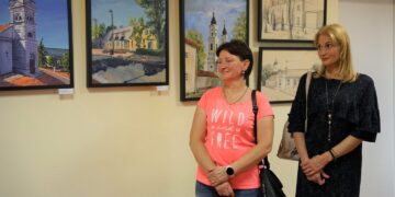 Baraginėje – mažojoje kultūros sostinėje – atidaryta paroda ir kalbėta apie Baraginės kaimo ištakas