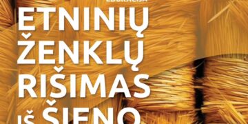 Edukacija „Etninių ženklų rišimas iš šieno“