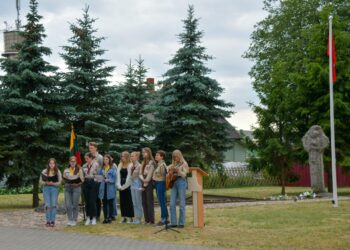 Kazlų Rūdoje vakar minėta Gedulo ir vilties diena