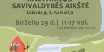 Kraujo donorystės akcija Kalvarijoje