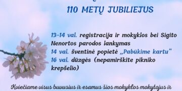 Kriūkų mokyklos jubiliejus