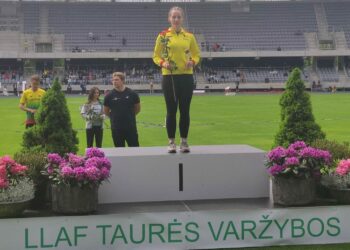 LAF taurėje - marijampolietės auksas