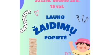 Lauko žaidimų popietė