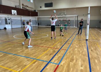 Lietuvos vaikų U-12 berniukų salės tinklinio čempionate - bronzos medaliai