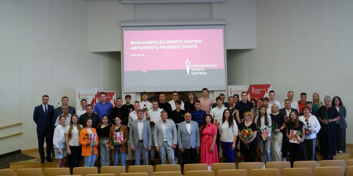 Marijampolės sporto centro abiturientai apdovanoti už sportinius pasiekimus