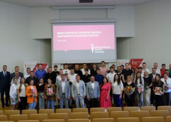 Marijampolės sporto centro abiturientai apdovanoti už sportinius pasiekimus