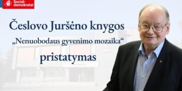Nepriklausomybės Akto signataro Česlovo Juršėno knygos „Nenuobodaus gyvenimo mozaika“ pristatymas