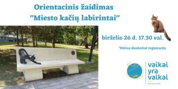 Orientacinis žaidimas Marijampolėje