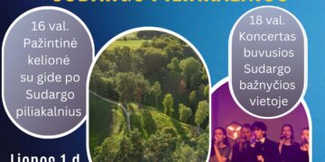 Pažintinė kelionė po Sudargo piliakalnius