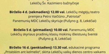 Renginiai Lekėčiuose