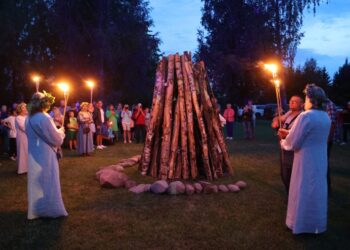 Savaitgalį Marijampolės savivaldybės seniūnijose nuvilnijo Joninių šventės