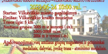 Šventinis bėgimas Vilkaviškyje