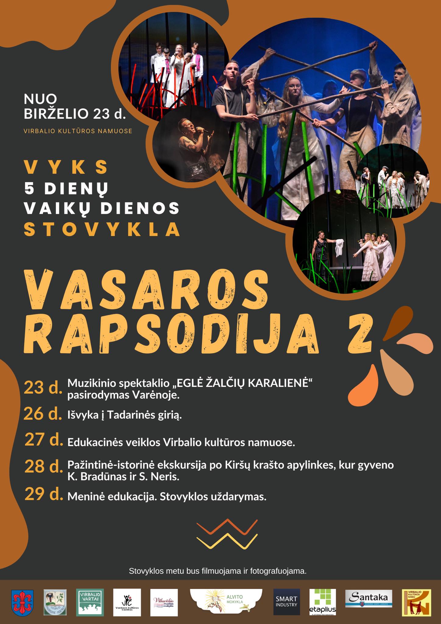 Vaikų dienos stovykla „Vasaros rapsodija 2“