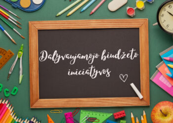 Net keturiolika mokyklų įgyvendins dalyvaujamojo biudžeto iniciatyvas