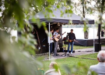 Nuskambėjo Bluegrass koncertas Vištyčio muzikos pakrantėje
