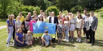 Vilkaviškio rajone vieši mokiniai iš Ukrainos