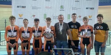 Arnas Biriukas - dvigubas Lietuvos jaunučių treko čempionas