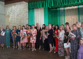 Diplomų įteikimo šventė Kudirkos Naumiesčio skyriuje