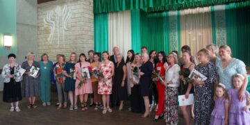 Diplomų įteikimo šventė Kudirkos Naumiesčio skyriuje