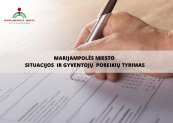 Kviečiama užpildyti apklausą „Marijampolės miesto situacijos ir gyventojų poreikių tyrimas“