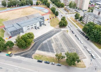 Marijampolės sporto centre - atnaujinta teritorija