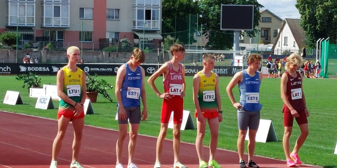 Marijampolės sporto centro lengvaatlečiai varžėsi Baltijos šalių jaunių komandiniame lengvosios atletikos čempionate