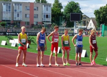 Marijampolės sporto centro lengvaatlečiai varžėsi Baltijos šalių jaunių komandiniame lengvosios atletikos čempionate