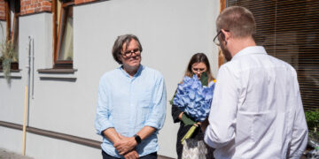 Marijampoliečio architekto Gintauto Vieversio parodos atidarymas