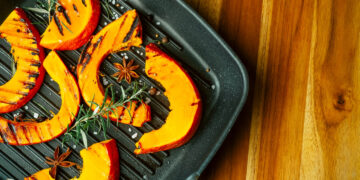 Nustebinkite savo skonio receptorius: vasarą pagrilinkite šviežut šviežutėlį moliūgą