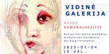 Rasos Ramanauskaitės kūrybinių darbų pristatymas