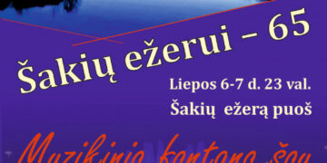 Šakių ežerui - 65