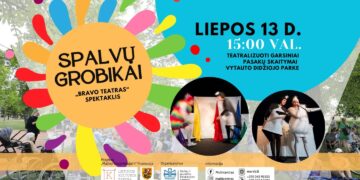 Spalvų grobikai - Teatralizuoti garsiniai pasakų skaitymai Vytauto Didžiojo parke