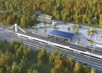 Spartinant „Rail Balticos“ projektą Lenkijos sienos link ruošiama teritorija statyboms