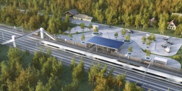 Spartinant „Rail Balticos“ projektą Lenkijos sienos link ruošiama teritorija statyboms