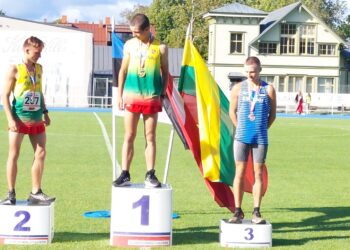 Sportininkai iš Estijos grįžta su apdovanojimais