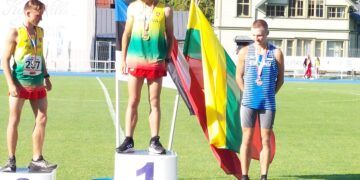 Sportininkai iš Estijos grįžta su apdovanojimais