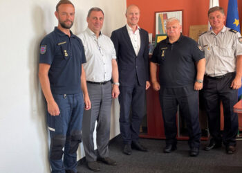 Su Vilkaviškio rajono savivaldybės meru aptarti civilinės saugos klausimai