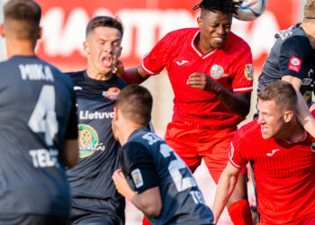 LFF taurės turnyro ketvirtfinalyje – su „Džiugu“