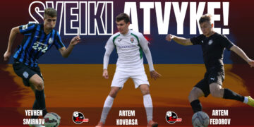 „Sūduvoje“ – trys naujokai