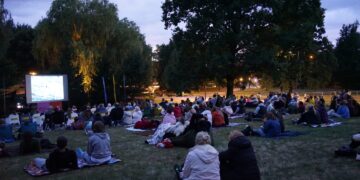 „Kino karavano“ filmas Marijampolėje