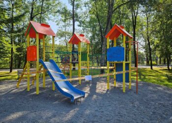 NVSC laikinai uždraudė eksploatuoti dalį vaikų žaidimo aikštelės J. Lingio parke