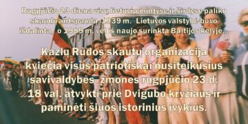 Baltijos kelio paminėjimas