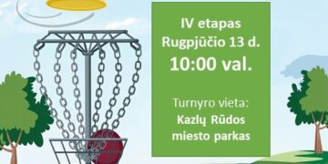 Kazlų Rūdos Diskgolfo lyga „Sporto centro Taurė' 2023“