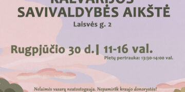 Kraujo donorystės akcija Kalvarijoje