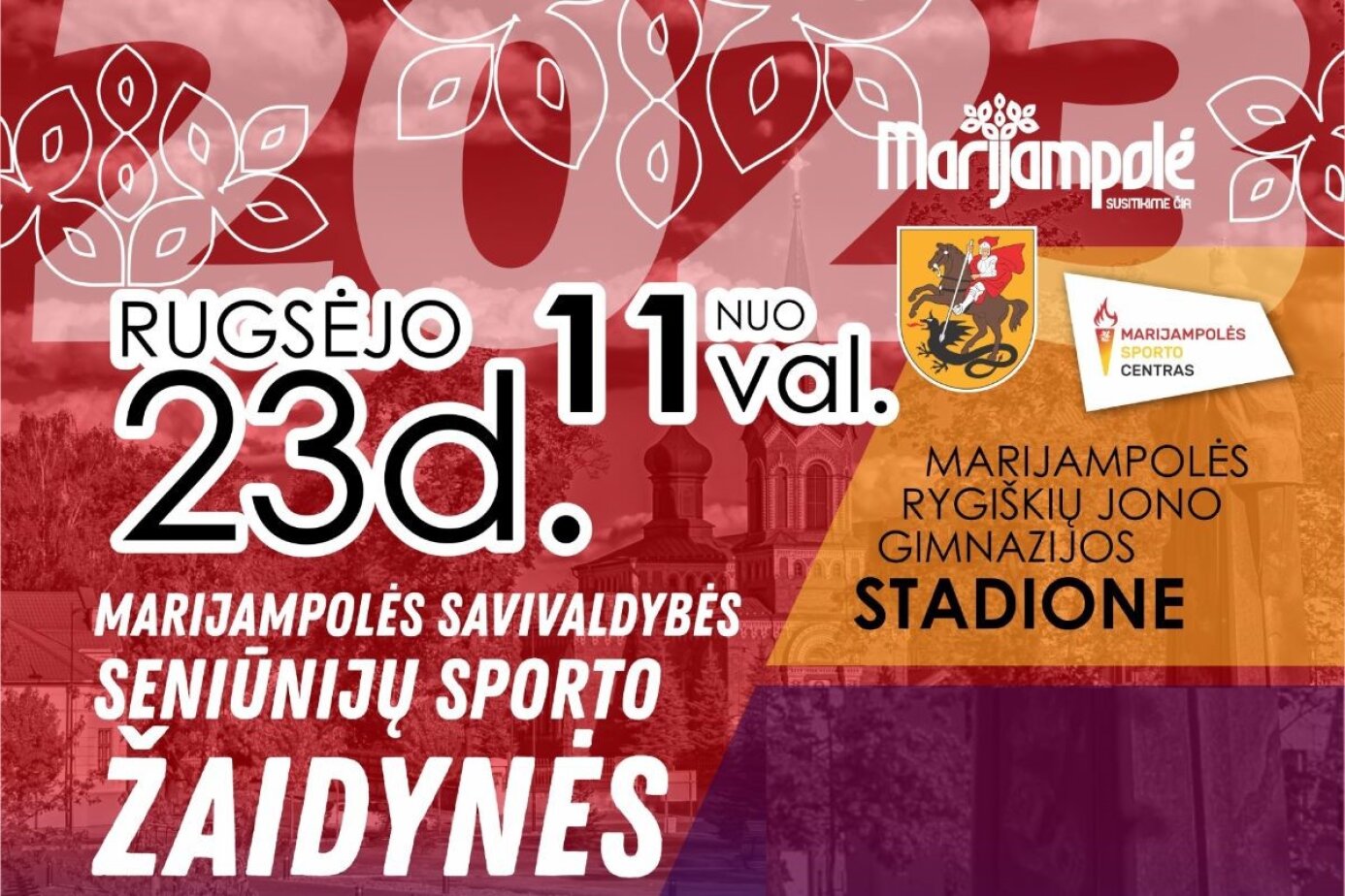 Kviečiama dalyvauti Marijampolės savivaldybės seniūnijų sporto žaidynėse